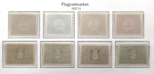 Österreich 1922 Nr 425 bis 432 Postfrisch / **