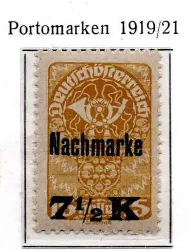 Österreich 1921 Nr P102 Postfrisch / **