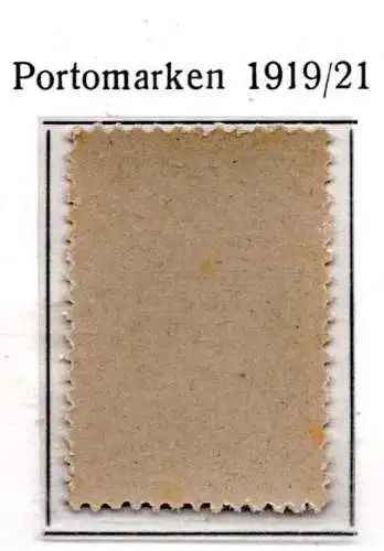 Österreich 1921 Nr P102 Postfrisch / **