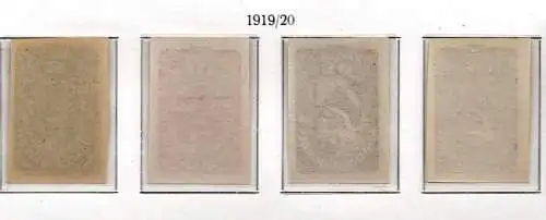 Österreich 1919 Nr 275 bis 283 Postfrisch / **