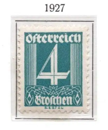 Österreich 1925 Nr 447 bis 467 Postfrisch / **