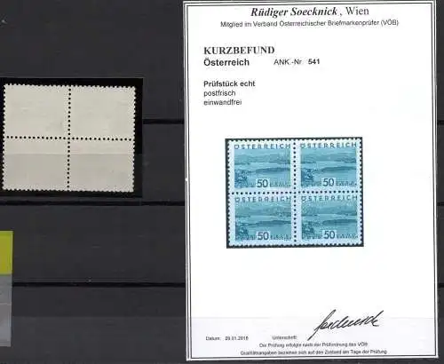 Österreich 1932 Nr 541 Postfrisch / **