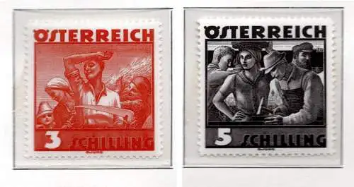 Österreich 1934 Nr 567 bis 587 Postfrisch / **