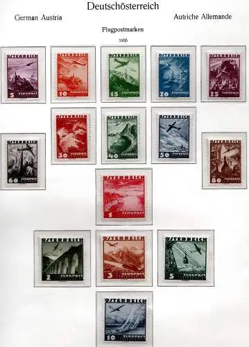 Österreich 1935 Nr 598 bis 612 Postfrisch / **