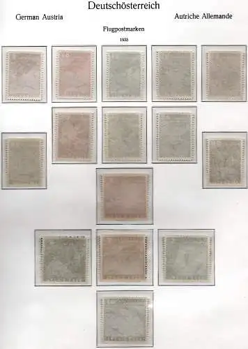 Österreich 1935 Nr 598 bis 612 Postfrisch / **