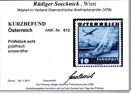 Österreich 1935 Nr 598 bis 612 Postfrisch / **