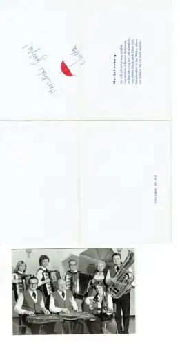 Leutenberg / Thüringen - Gedicht mit Foto d. Musikanten Weitisberga