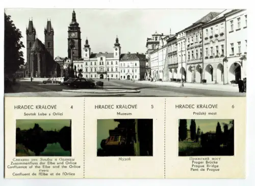 Königgrätz / Hradec Kralove - Ansichtskarte Postkarte mit DIAS (ungelaufen)