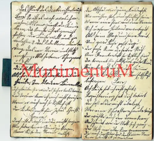 Tagebuch Poesieheft Diakonisse Krankenschwester KH Haiger Frohnhausen |29 Seiten