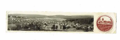 Gruß aus Finsterbergen / Fotostreifen / Ansichtskarte ca. 18x3,5cm