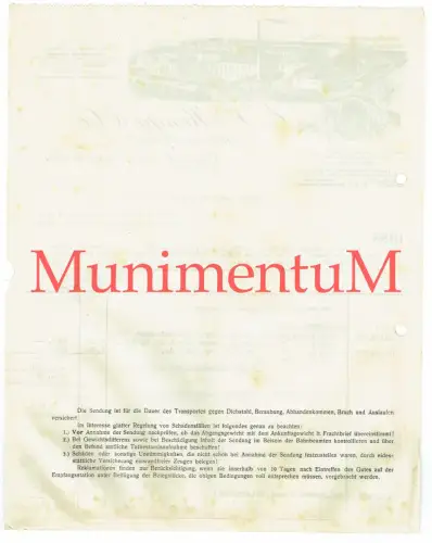 Kempe & Co. OPPACH Löbau Aktiengesellschaft - Rechnung 1924