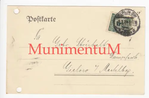 Der Holzmarkt BERLIN Otto Fernbach - Rechnung Inserat 1924 Rotbuche