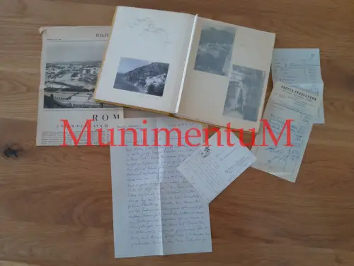 Reisetagebuch Fototagebuch Neapel Sizilien 1958 Deutscher Naturkundeverein