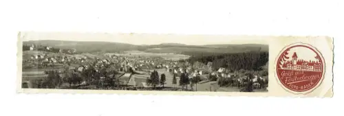 Gruß aus Finsterbergen / Fotostreifen / Ansichtskarte ca. 18x3,5cm