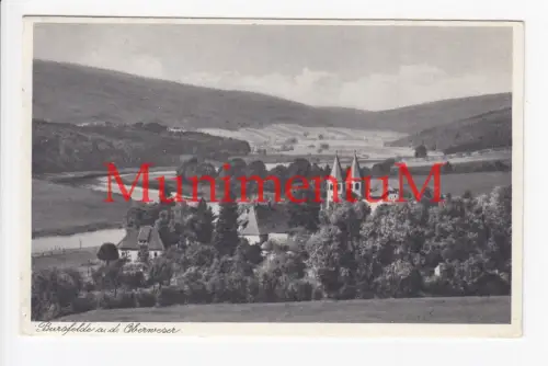 BURSFELDE a.d. Oberweser 1934 n. Kurhaus LONAU Amt HERZBERG ü. HANN. MÜNDEN