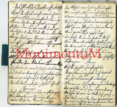 Tagebuch Poesieheft Diakonisse Krankenschwester KH Haiger Frohnhausen |29 Seiten
