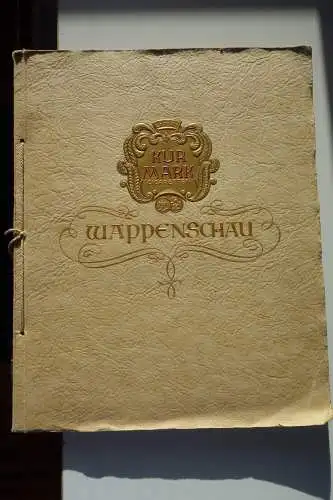 Kur Mark Cigaretten Sammelalbum Wappenschau 