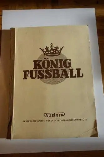 König Fußball Austria Tabakwaren Sammelalbum Bilderalbum 