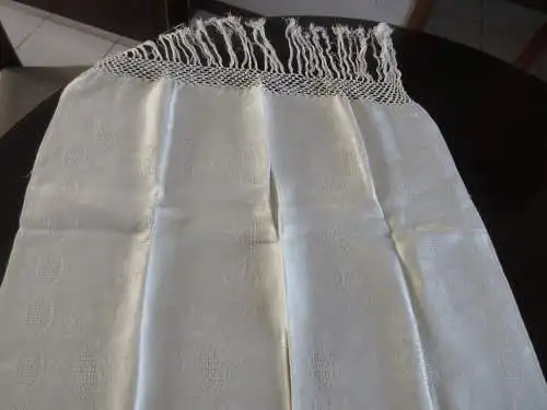 Leinen Handtuch aus reinem Leinendamast, seltenes ,antikes (ca.1930)aus Italien