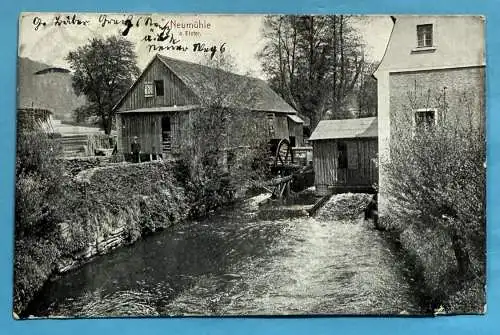 [Ansichtskarte] Ak Neumühle a. Elster, Greiz, gelaufen 24.7.11