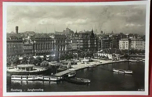 Ak Hamburg, Jungfernstieg