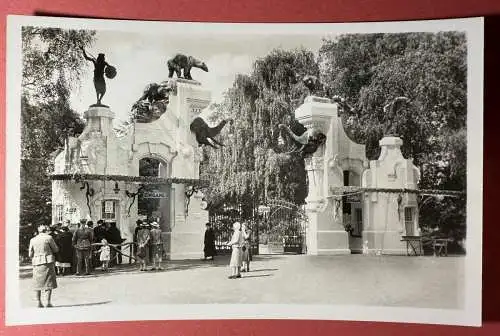 Ak Hamburg, Carl Hagenbeck‘s Tierpark - Haupteingang 