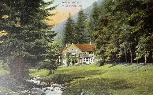 Ak Massemühle im Lauschagrund, Thüringen 