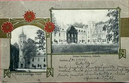 Ak Itzehoe, Schloss Breitenburg