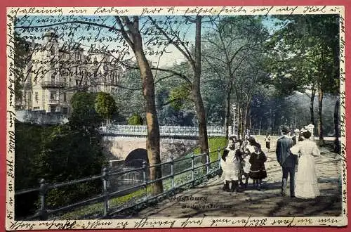Ak Augsburg, Brückenstrasse