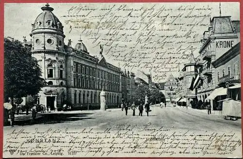 Ak Konstanz, Marktstätte