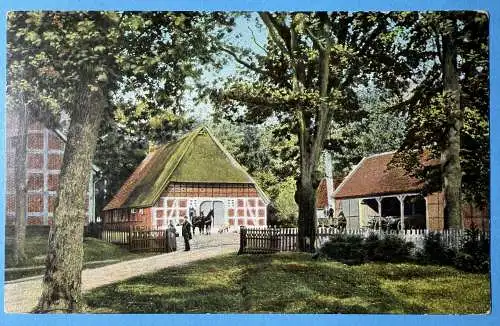 Ak Bauernhof in Limbeck b. Neuenkirchen, Lüneburger Heide