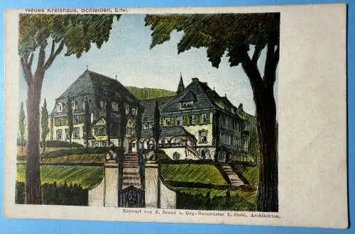Ak Schleifen, Eifel - Neues Kreishaus 