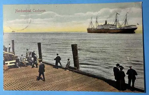 Ak Nordseebad Cuxhaven 