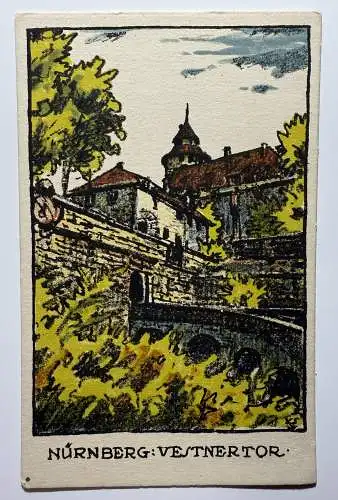 Ak Nürnberg, Vestnertor