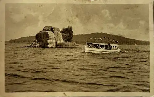 Ak Bad Hirschberg-Thammühle, Das Mäuseschloß, Böhmen, Sudeten