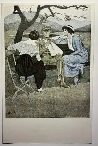 Ak  Kriegspostkarte Nr. 3 - Daheim