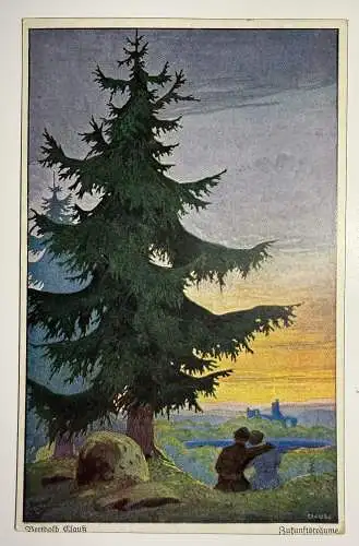 Ak  Künstlerkarte - „Zukunftsträume“