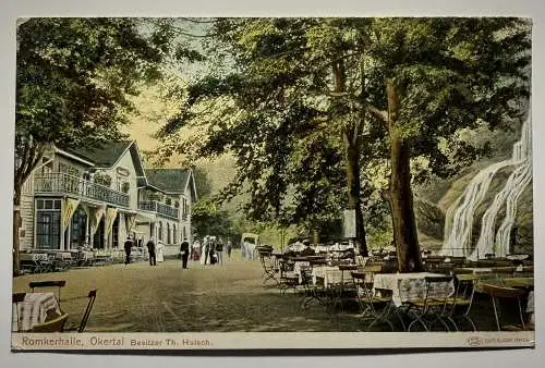  Ak Okertal i. Harz, Romkerhalle 