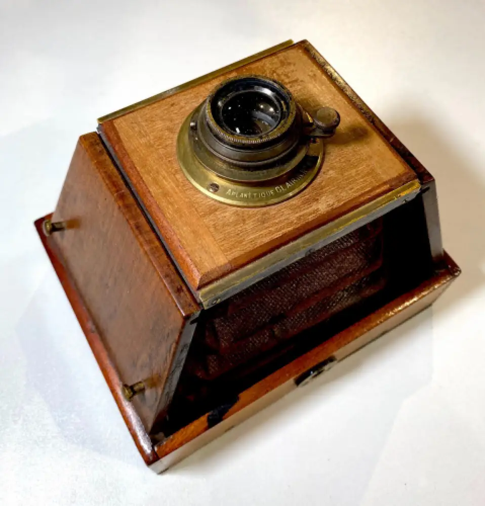 Chambre à joues 9 x 12 - chambre photographique vintage camera fin XIXème 0