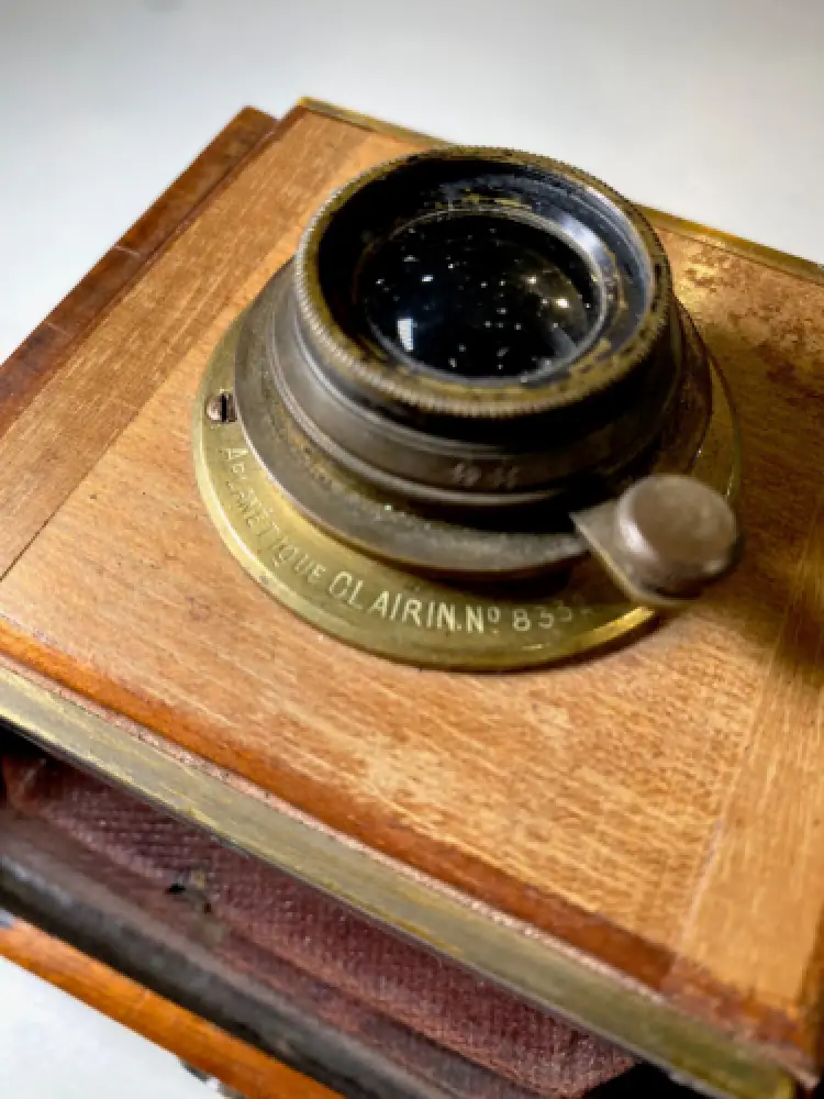 Chambre à joues 9 x 12 - chambre photographique vintage camera fin XIXème 1