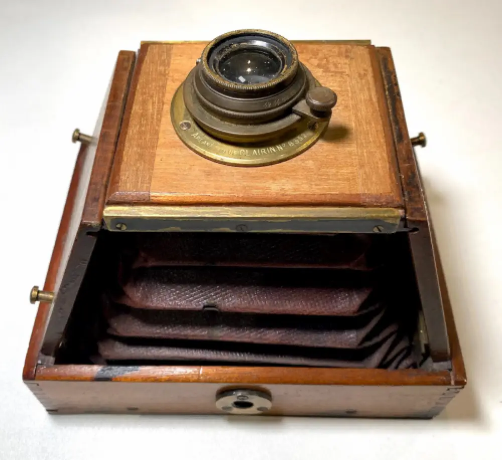 Chambre à joues 9 x 12 - chambre photographique vintage camera fin XIXème 2