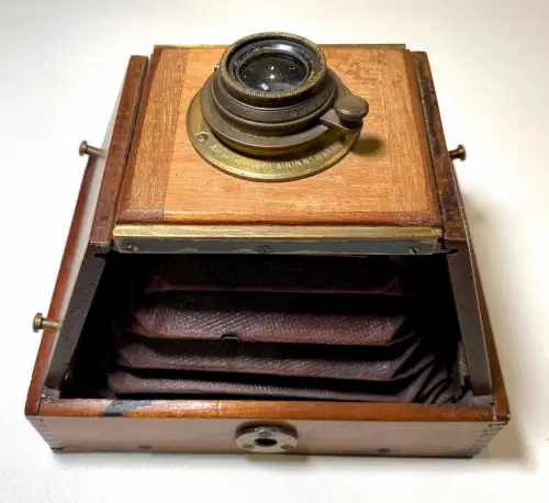 Chambre à joues 9 x 12 - chambre photographique vintage camera fin XIXème