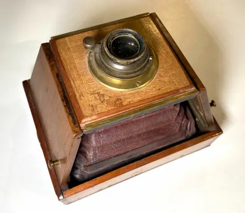 Chambre à joues 9 x 12 - chambre photographique vintage camera fin XIXème