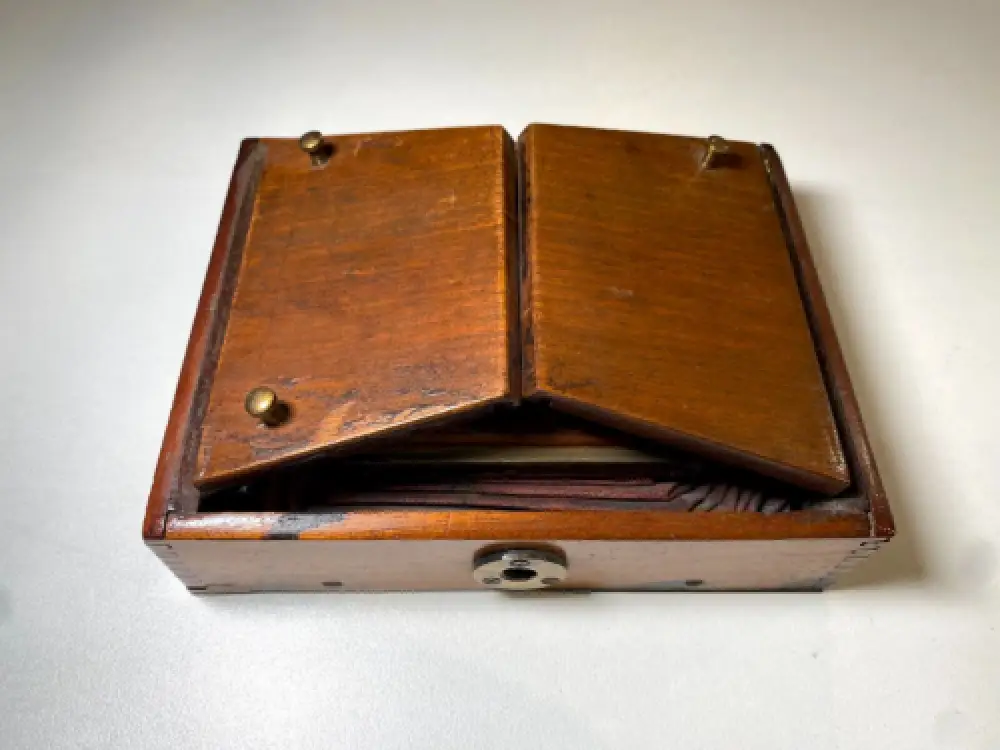 Chambre à joues 9 x 12 - chambre photographique vintage camera fin XIXème 7