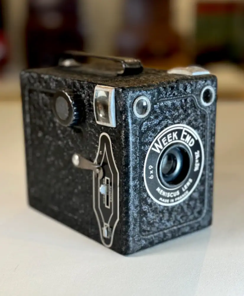 Box  Goldstein Goldy Week End, circa 1950 collector's camera 1