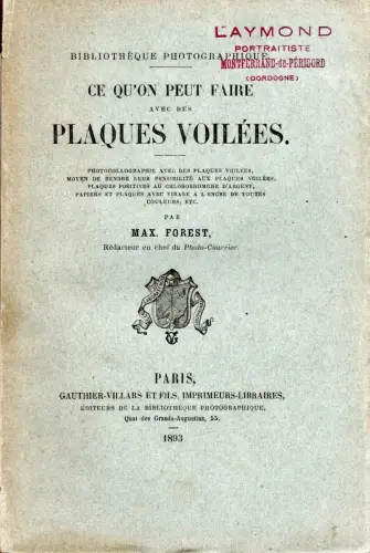 Ce que l'on peut faire avec des plaques voilées