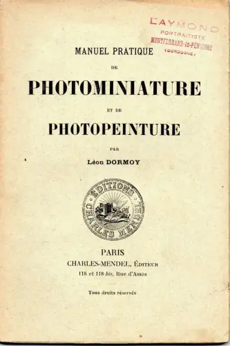 Manuel Pratique de Photominiature et de Photopeinture