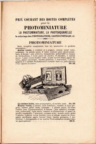 Manuel Pratique de Photominiature et de Photopeinture
