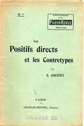 Les Positifs directs et les Contretypes