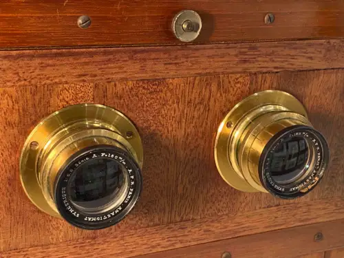 Chambre Photographique Stéréo cira 1900